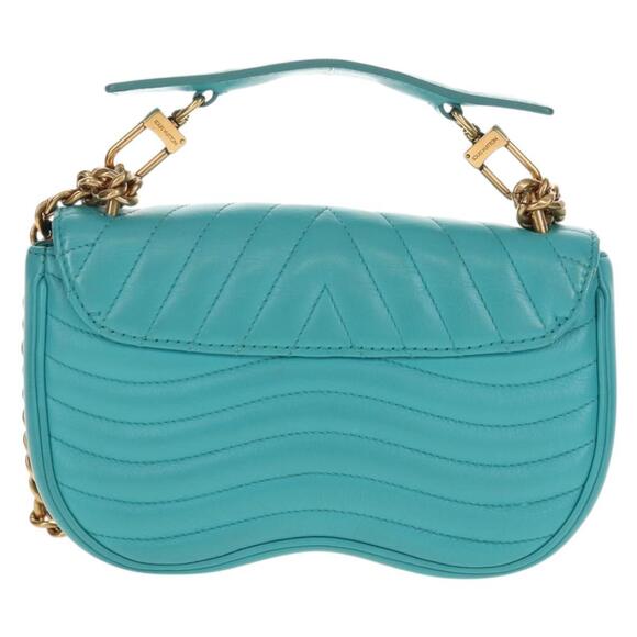 LOUIS VUITTON New Wave PM Heart bag Bag Turquoise Blue M51936 LV Auth 157113M - Picture 2 of 16